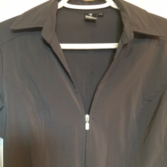 Zip-up blouse - Picture 3 of 4